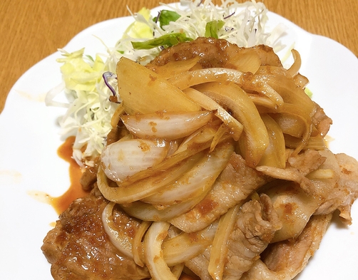 ◆豚の生姜焼き/油淋鶏からメインを選べる◆リーズナブルディナープラン（2食付）